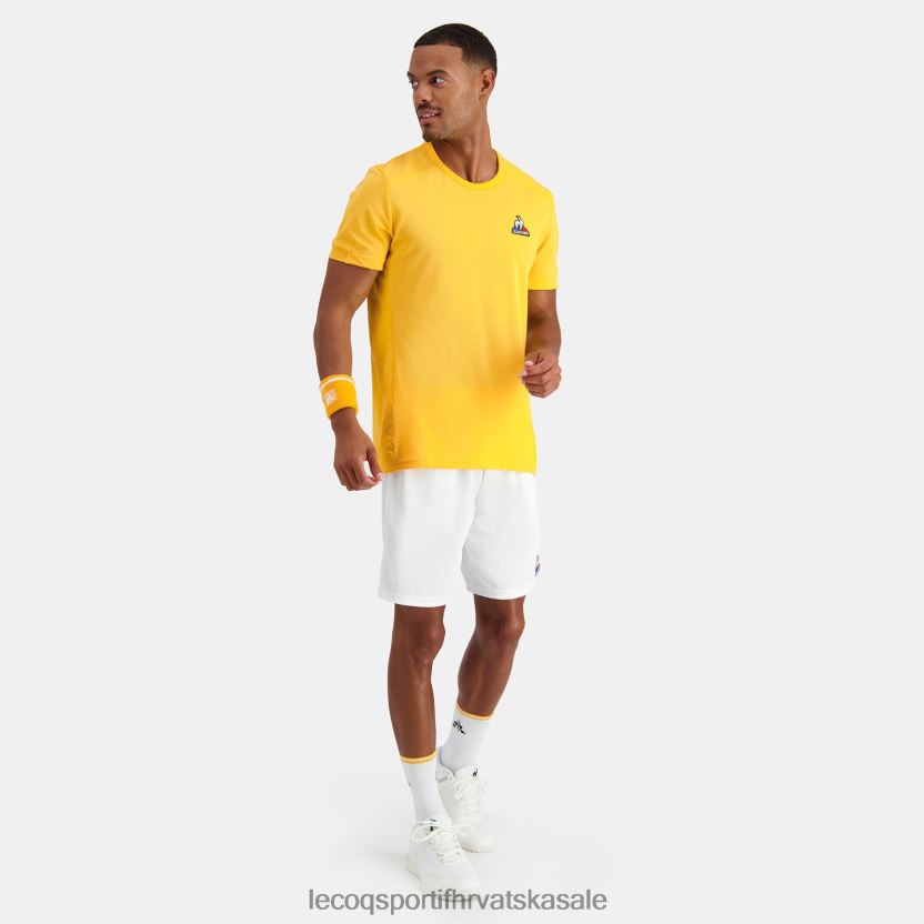 Le Coq Sportif majica narančasta muškarci 840R4L478 odjeća