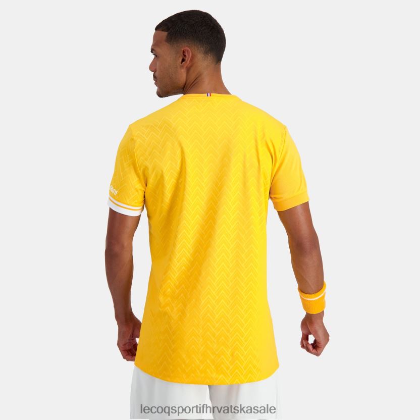 Le Coq Sportif majica narančasta muškarci 840R4L483 odjeća