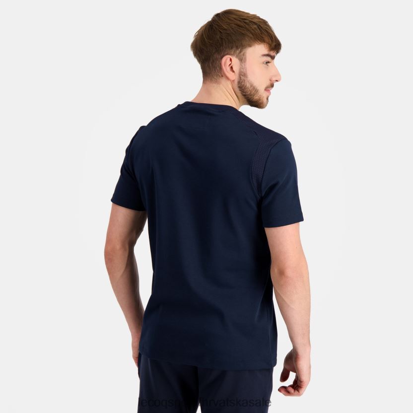 Le Coq Sportif majica plava muškarci 840R4L183 odjeća