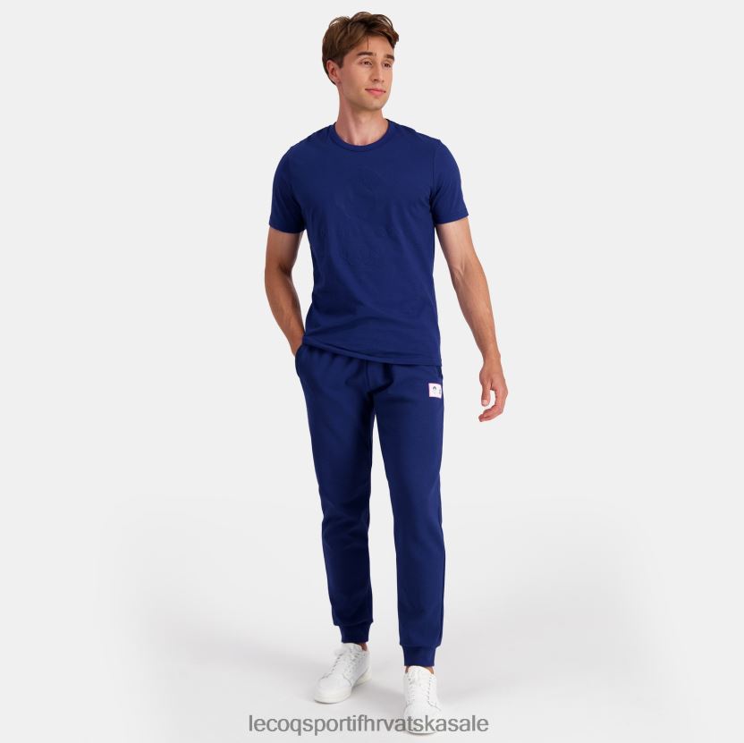 Le Coq Sportif majica plava muškarci 840R4L202 odjeća