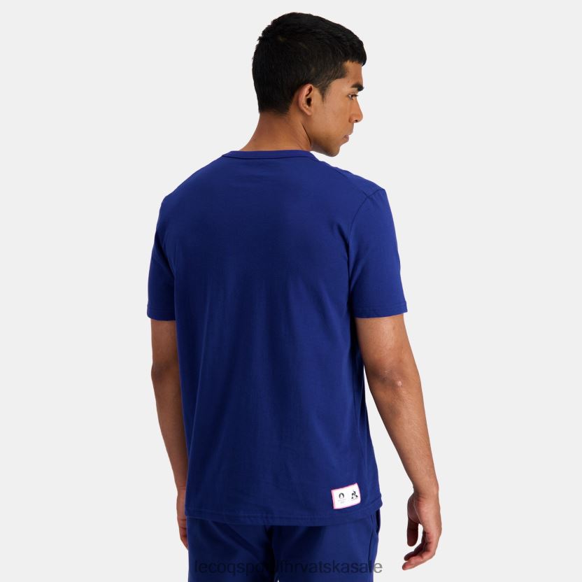 Le Coq Sportif majica plava muškarci 840R4L203 odjeća