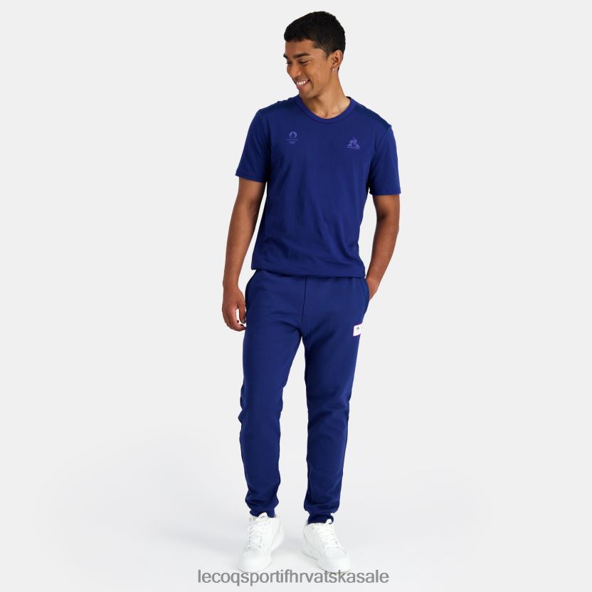 Le Coq Sportif majica plava muškarci 840R4L203 odjeća