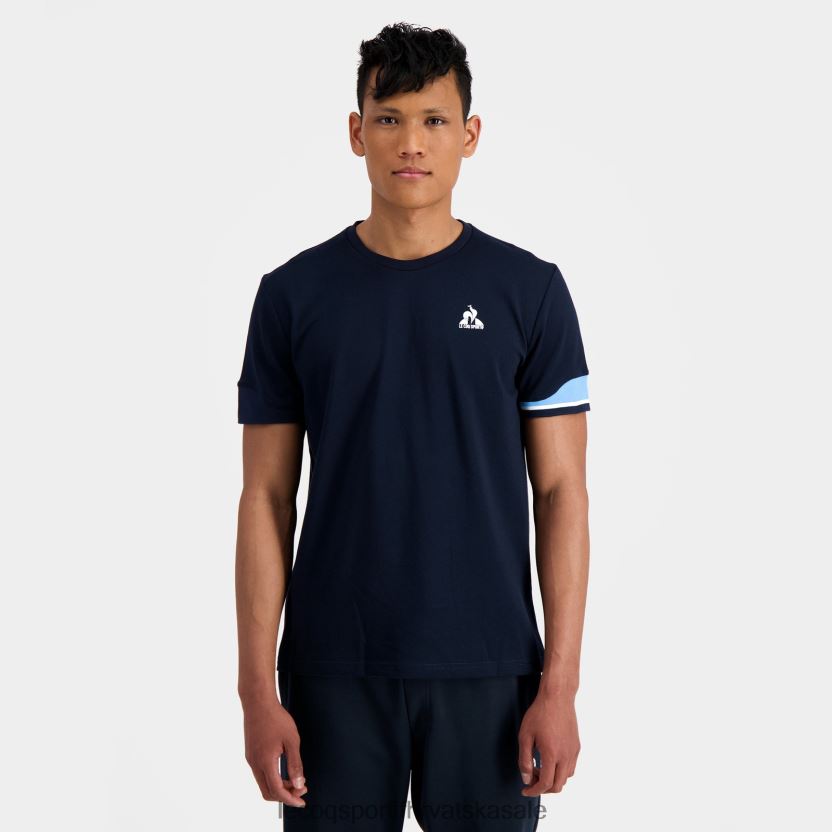 Le Coq Sportif majica plava muškarci 840R4L210 odjeća