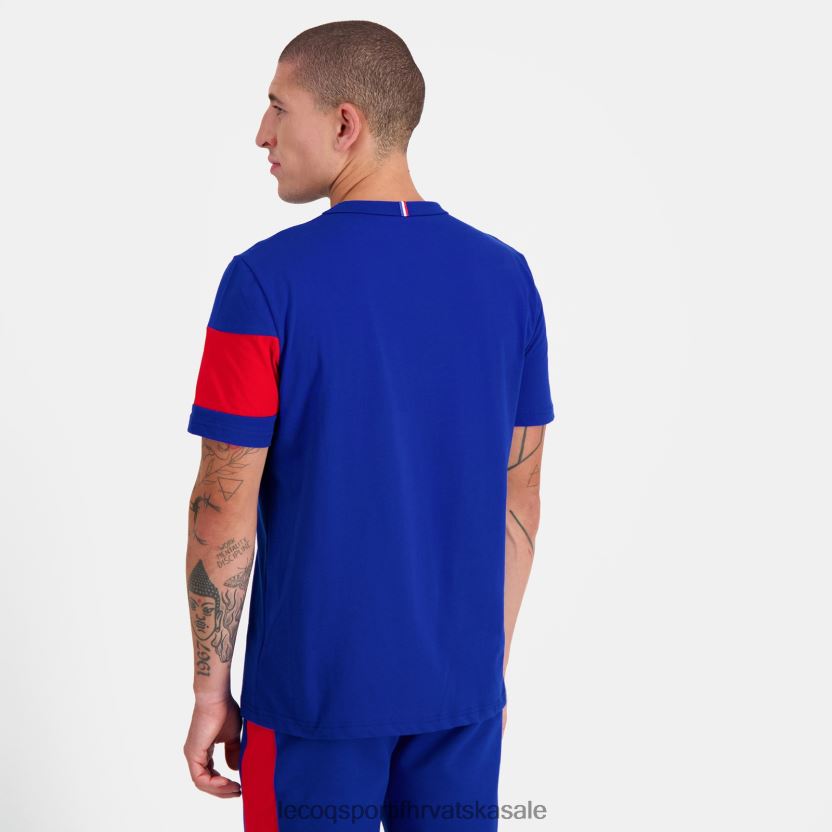 Le Coq Sportif majica plava muškarci 840R4L457 odjeća
