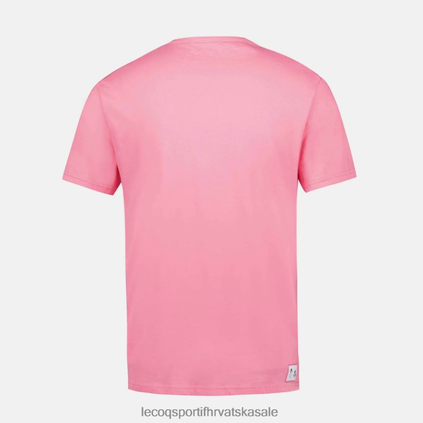 Le Coq Sportif majica roza muškarci 840R4L204 odjeća