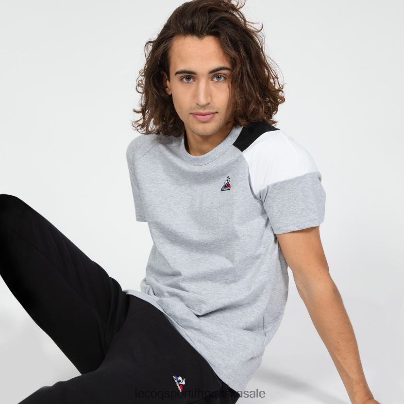Le Coq Sportif majica siva muškarci 840R4L190 odjeća