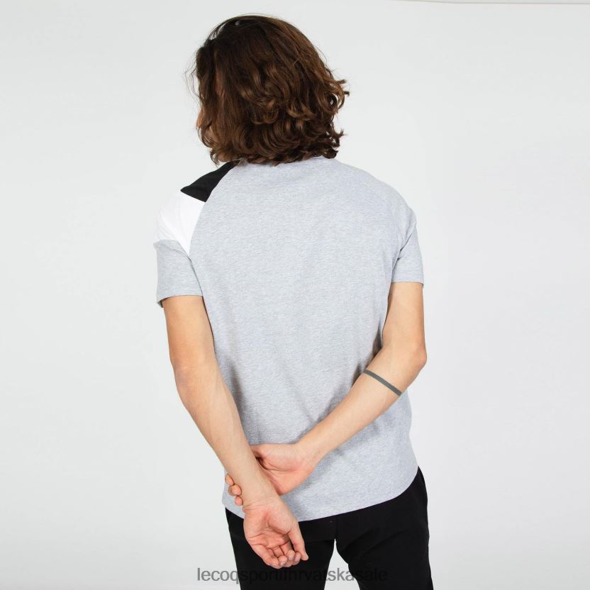 Le Coq Sportif majica siva muškarci 840R4L190 odjeća