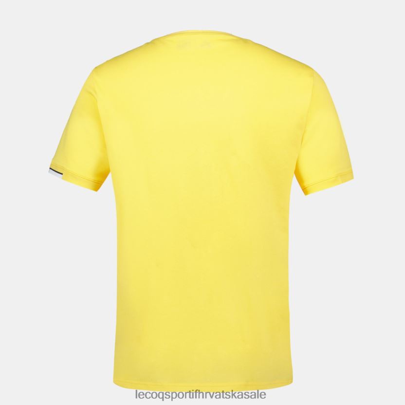 Le Coq Sportif majica žuta muškarci 840R4L211 odjeća