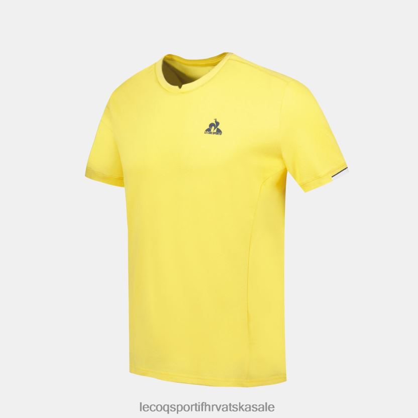 Le Coq Sportif majica žuta muškarci 840R4L211 odjeća