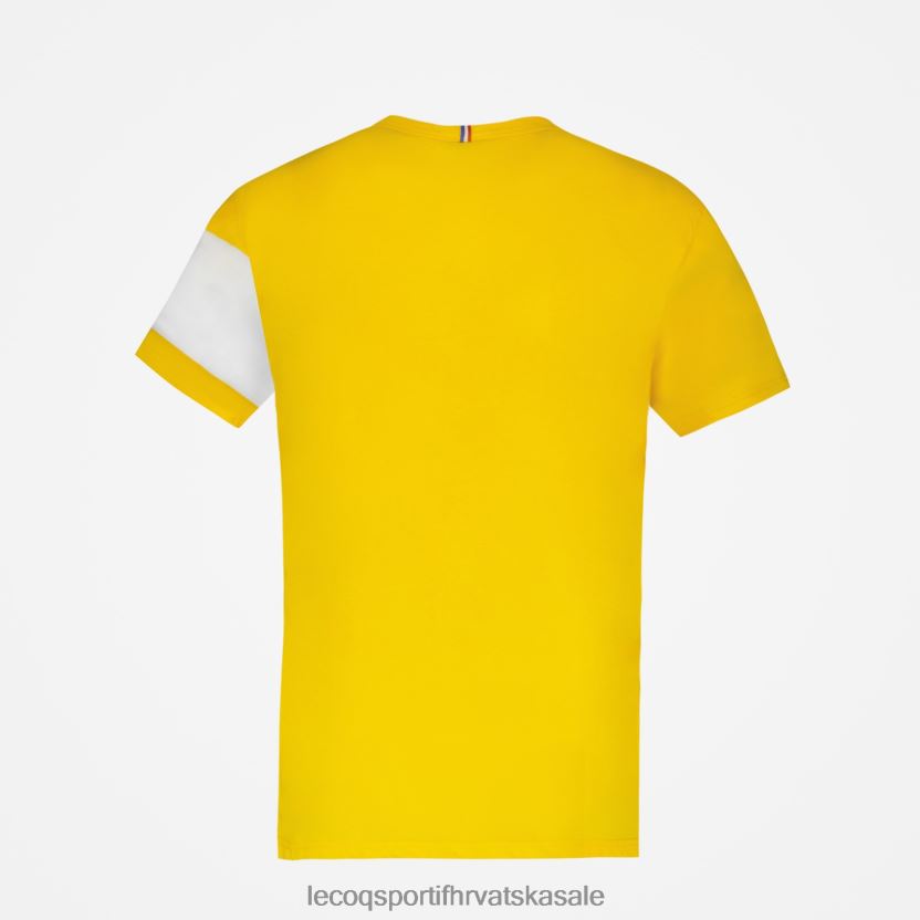 Le Coq Sportif majica žuta muškarci 840R4L449 odjeća