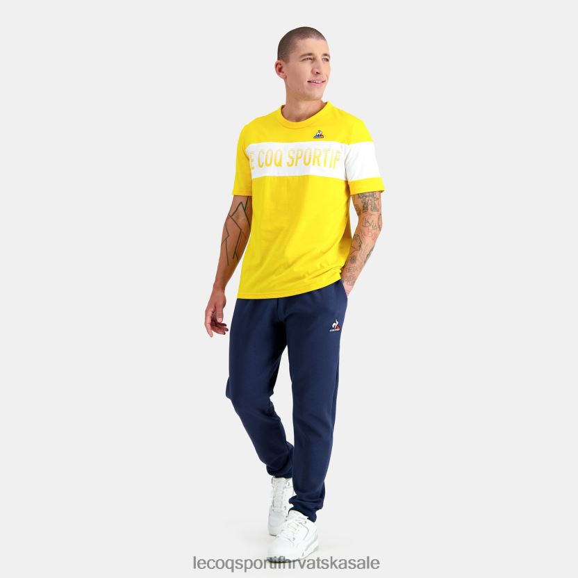 Le Coq Sportif majica žuta muškarci 840R4L449 odjeća