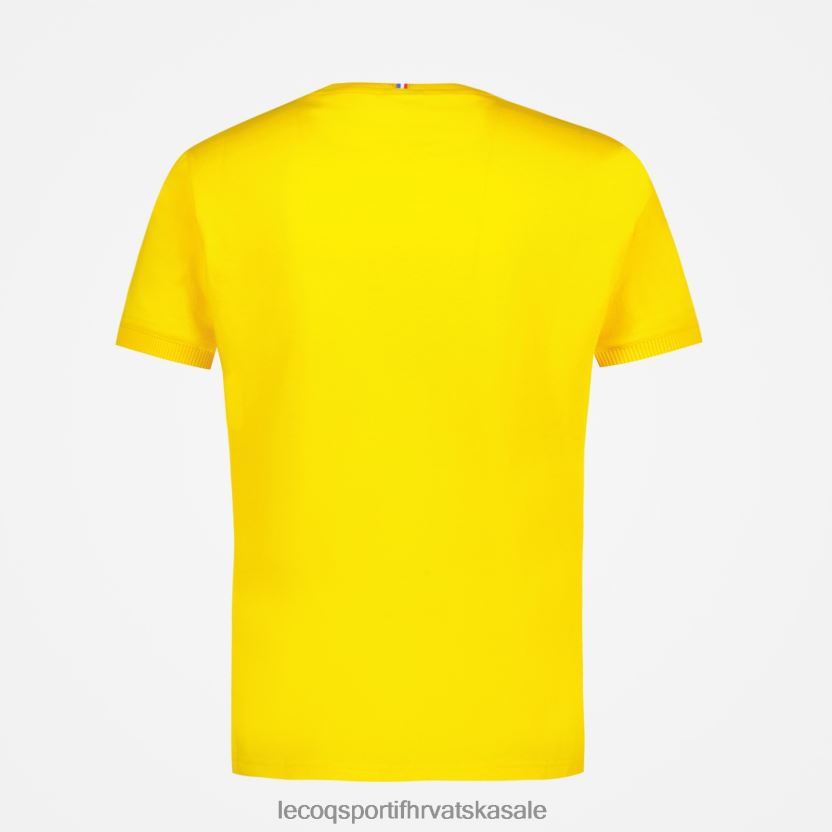 Le Coq Sportif majica žuta muškarci 840R4L465 odjeća