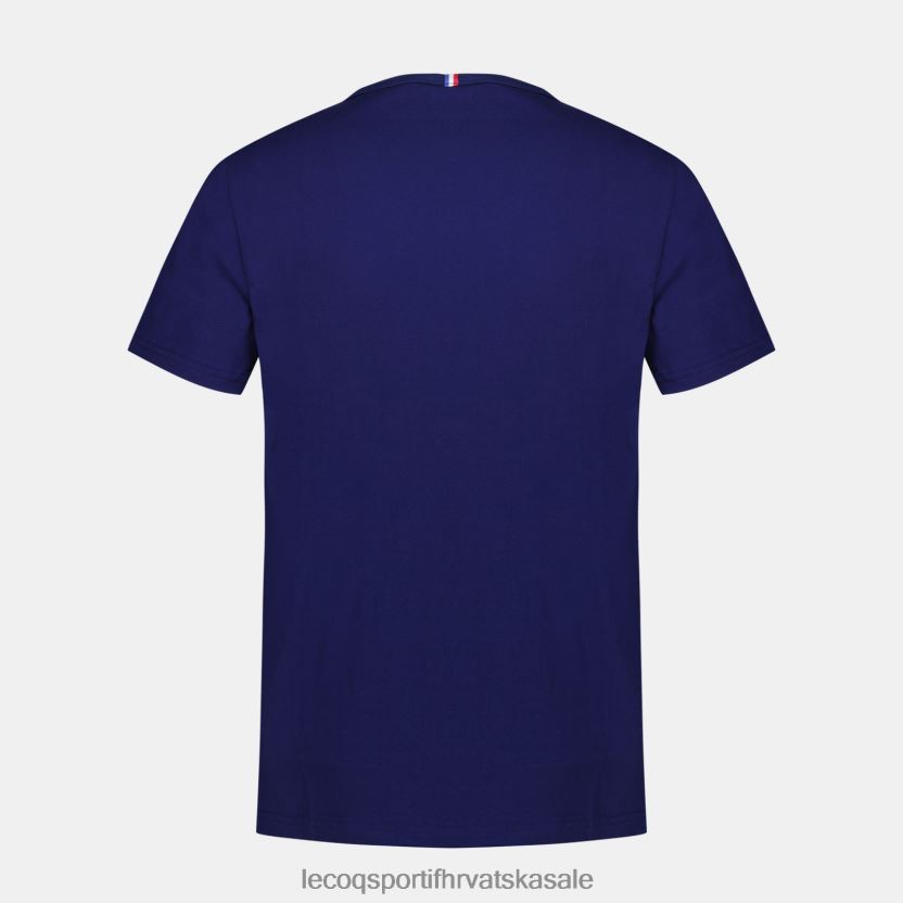Le Coq Sportif majica - xv de france plava muškarci 840R4L141 odjeća