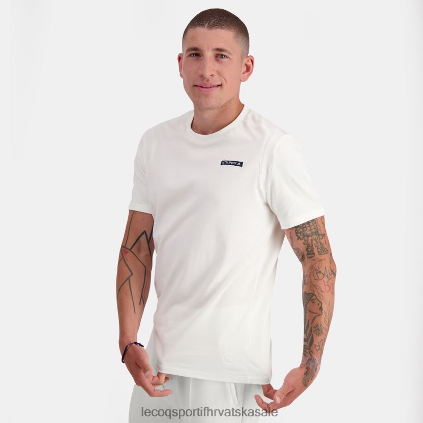Le Coq Sportif modna majica bijela muškarci 840R4L146 odjeća