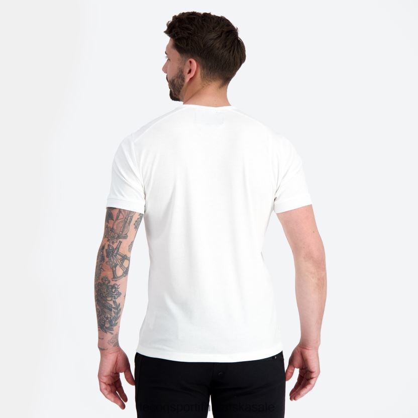 Le Coq Sportif modna majica bijela muškarci 840R4L147 odjeća
