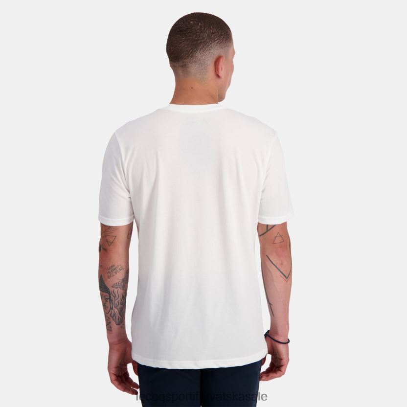 Le Coq Sportif modna majica bijela muškarci 840R4L148 odjeća