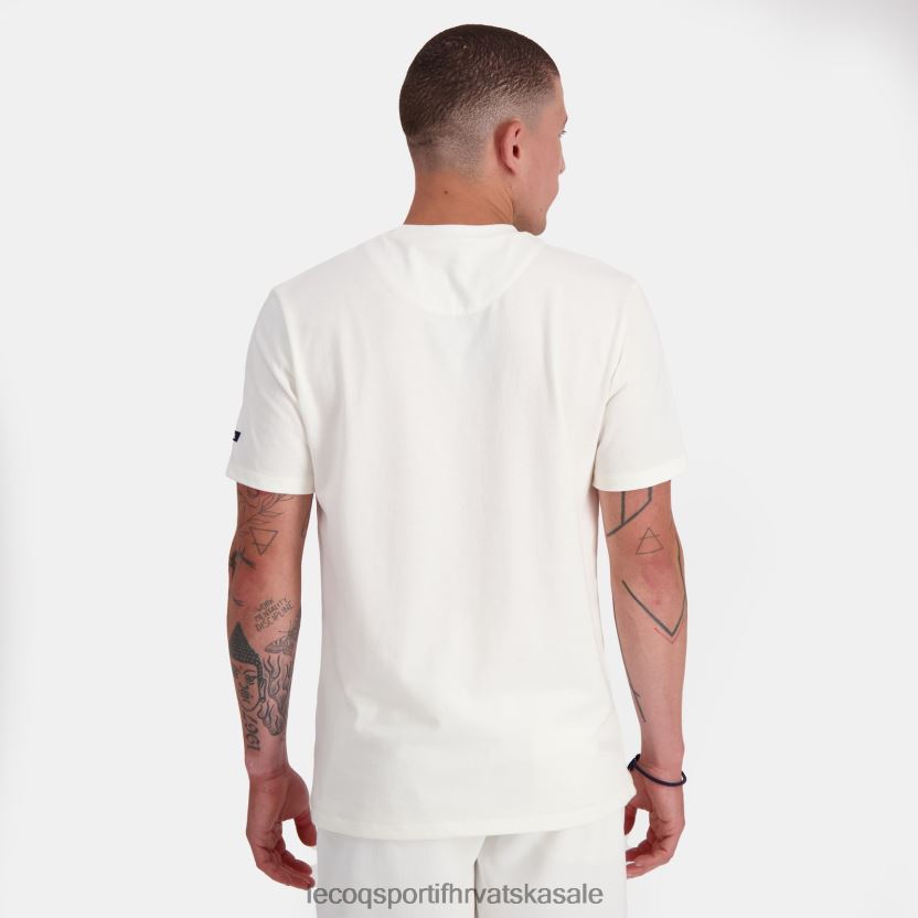 Le Coq Sportif modna majica bijela muškarci 840R4L159 odjeća