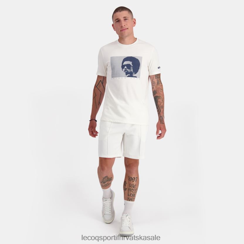 Le Coq Sportif modna majica bijela muškarci 840R4L159 odjeća