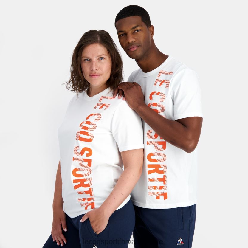 Le Coq Sportif modna majica bijela muškarci 840R4L162 odjeća