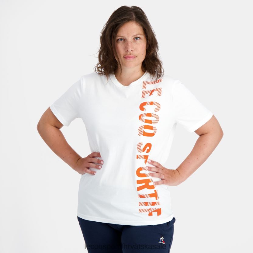 Le Coq Sportif modna majica bijela muškarci 840R4L162 odjeća