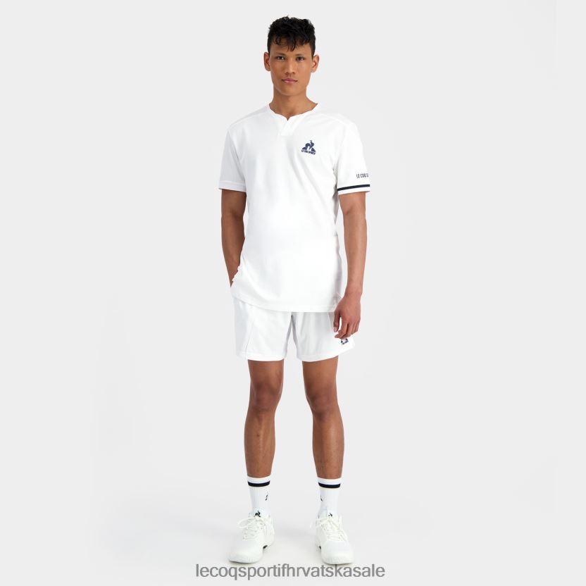 Le Coq Sportif modna majica bijela muškarci 840R4L165 odjeća