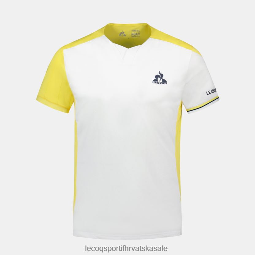 Le Coq Sportif modna majica bijela muškarci 840R4L166 odjeća