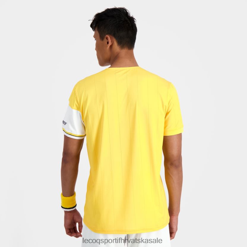 Le Coq Sportif modna majica bijela muškarci 840R4L166 odjeća