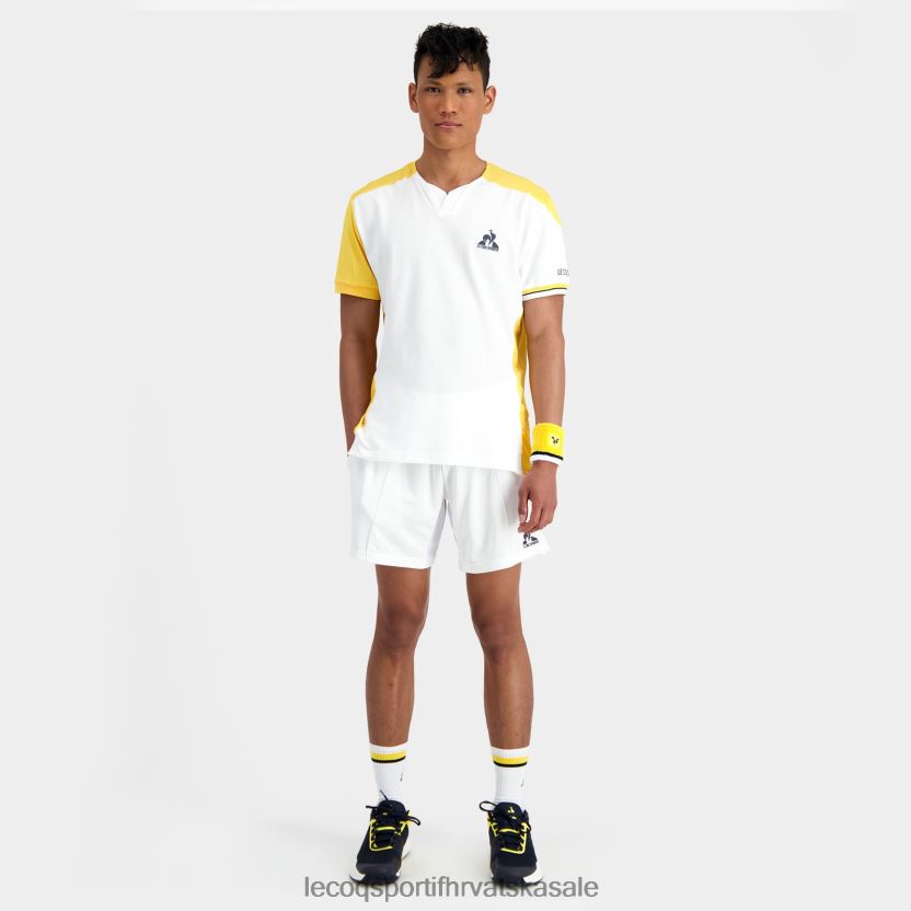 Le Coq Sportif modna majica bijela muškarci 840R4L166 odjeća