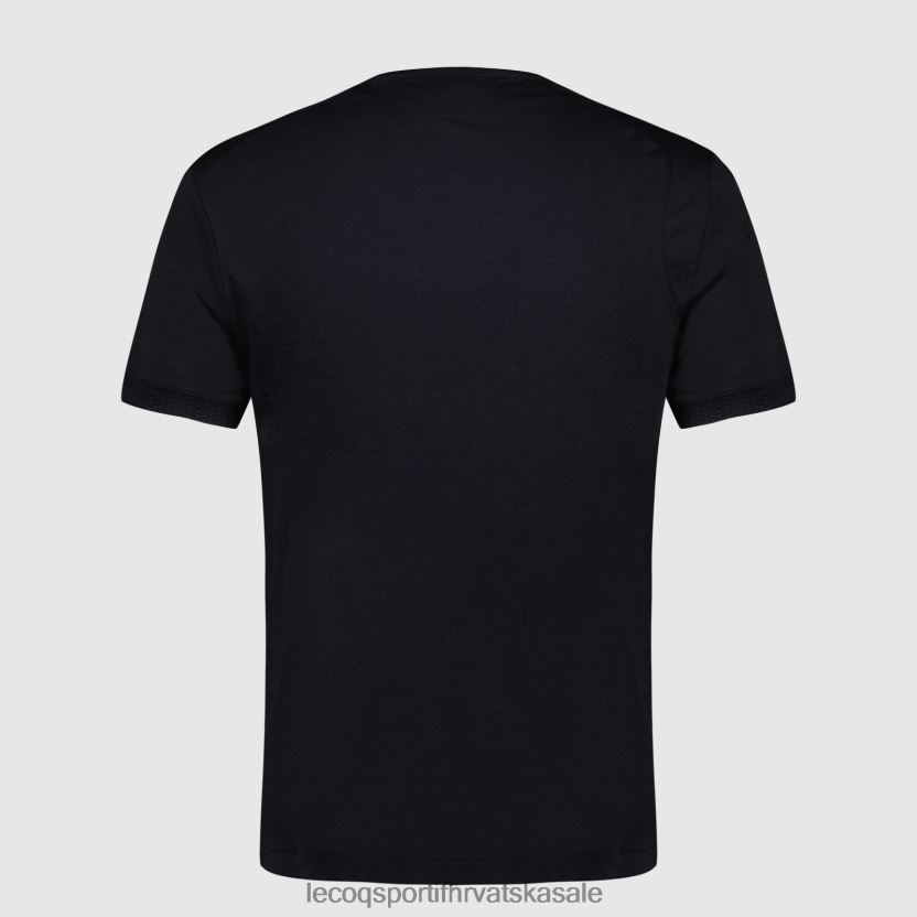Le Coq Sportif modna majica crna muškarci 840R4L155 odjeća