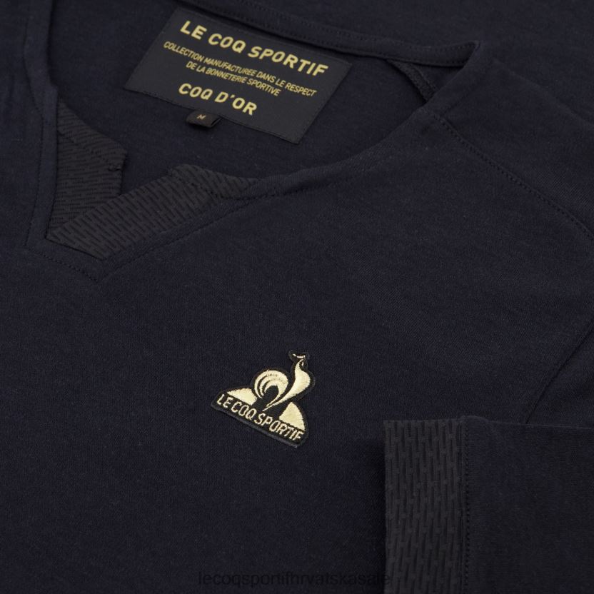 Le Coq Sportif modna majica crna muškarci 840R4L155 odjeća