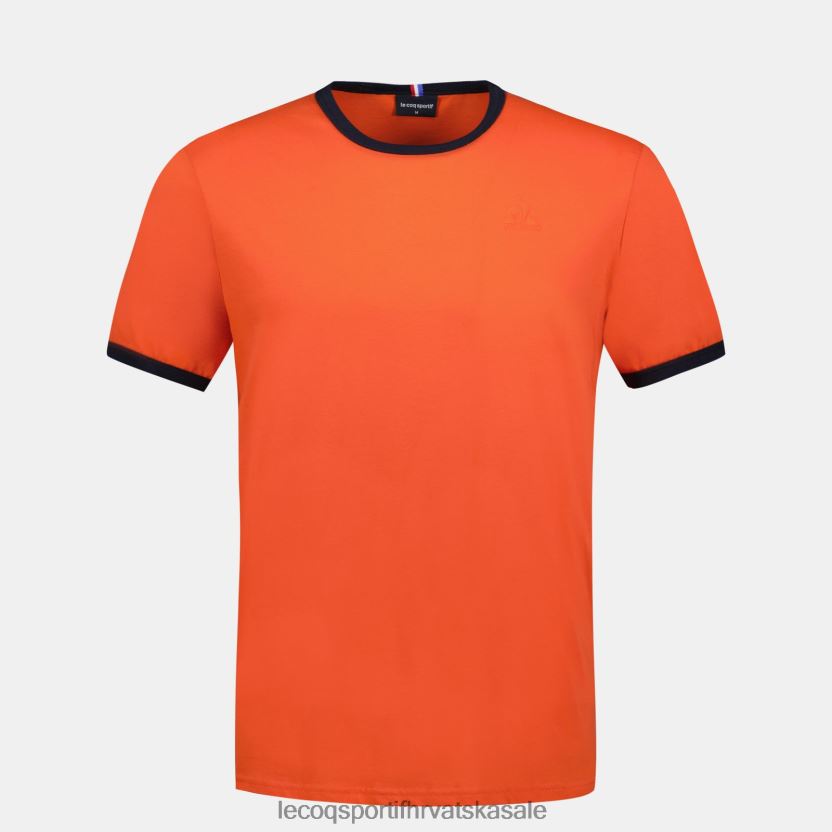Le Coq Sportif modna majica narančasta muškarci 840R4L151 odjeća