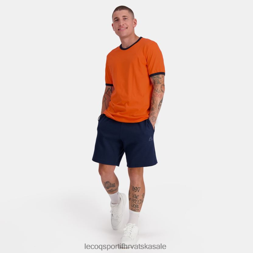 Le Coq Sportif modna majica narančasta muškarci 840R4L151 odjeća