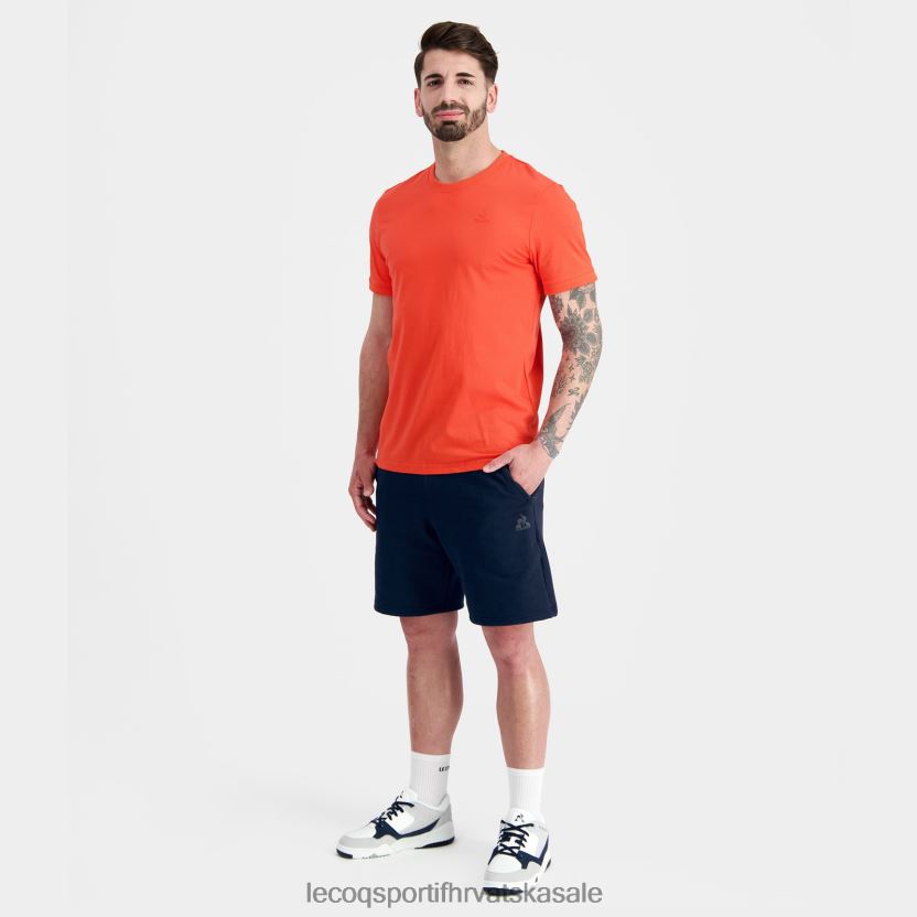 Le Coq Sportif modna majica narančasta muškarci 840R4L152 odjeća