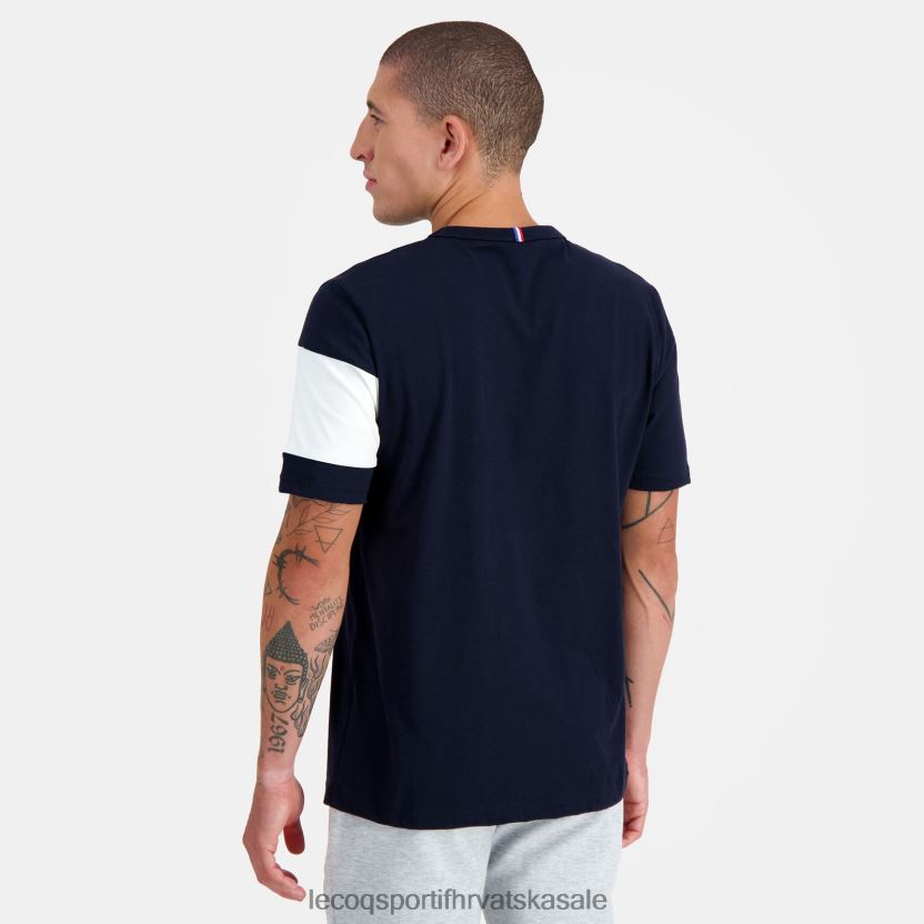 Le Coq Sportif modna majica plava muškarci 840R4L142 odjeća