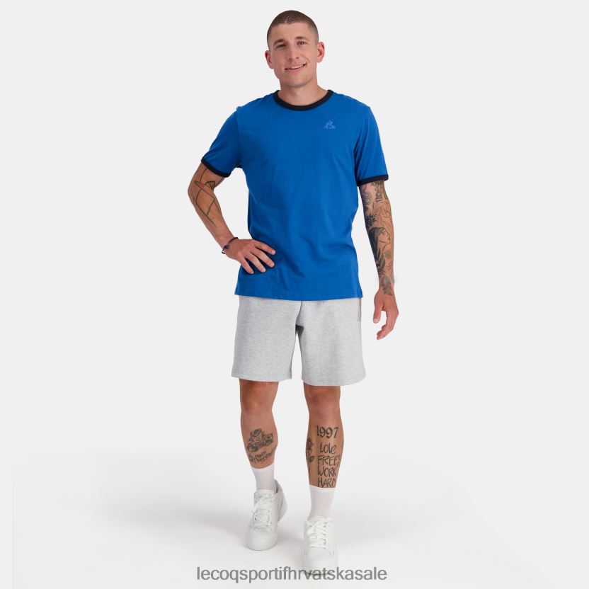 Le Coq Sportif modna majica plava muškarci 840R4L145 odjeća