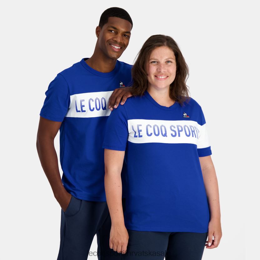 Le Coq Sportif modna majica plava muškarci 840R4L161 odjeća