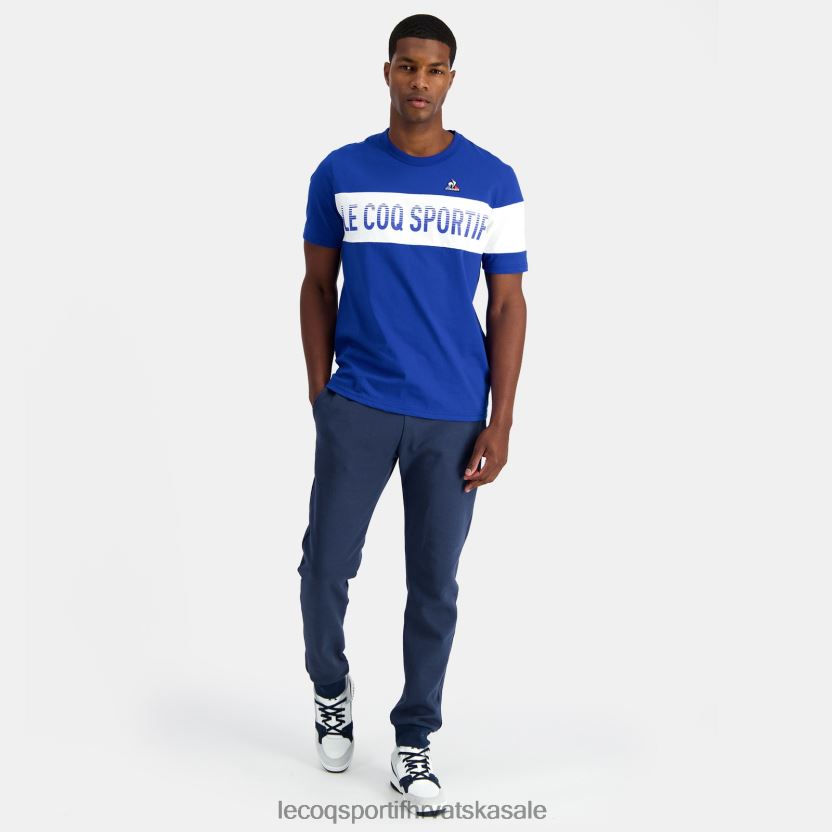 Le Coq Sportif modna majica plava muškarci 840R4L161 odjeća