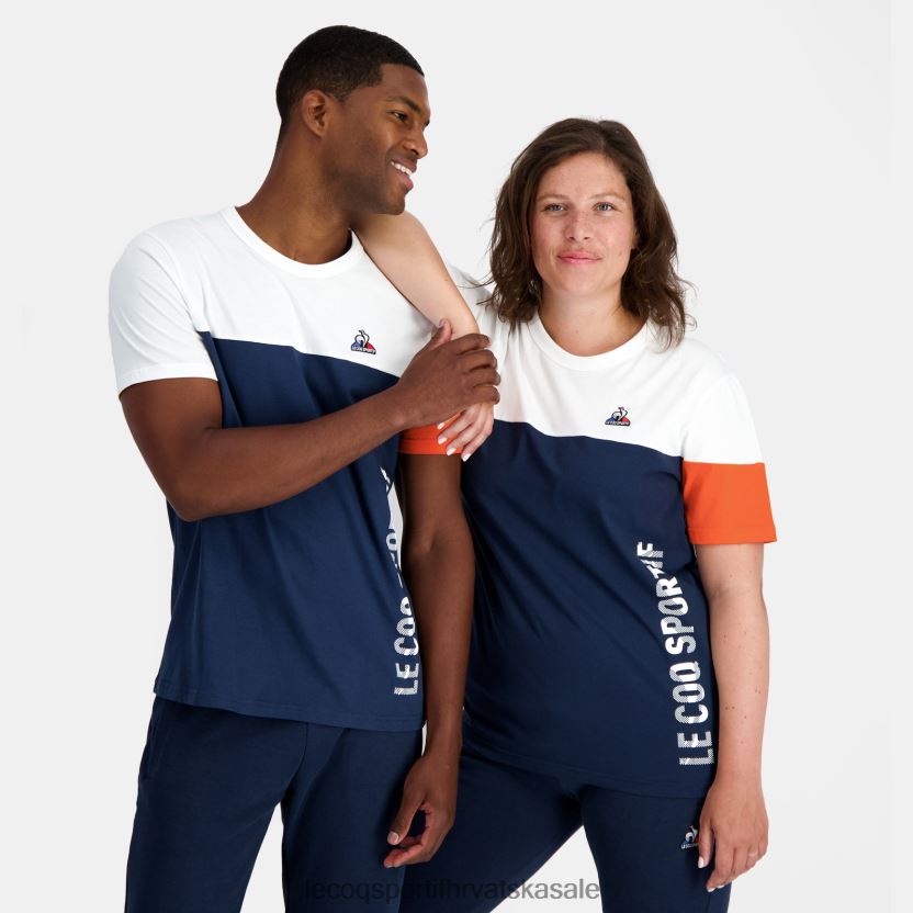 Le Coq Sportif modna majica plava muškarci 840R4L163 odjeća