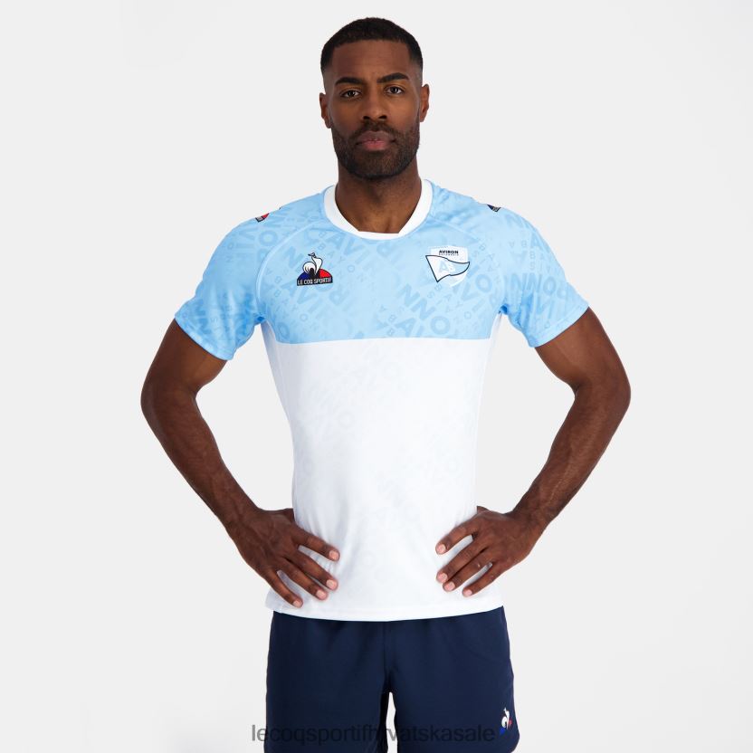 Le Coq Sportif modna majica plava muškarci 840R4L168 odjeća