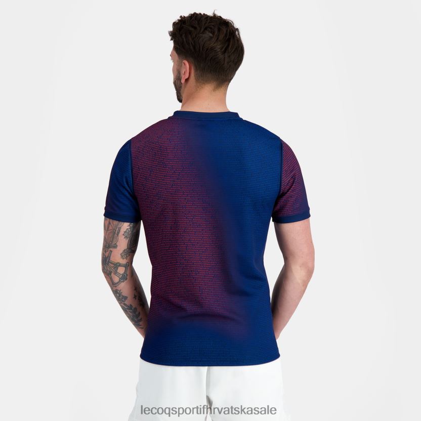 Le Coq Sportif prematch dres - xv de france plavi muškarci 840R4L173 odjeća