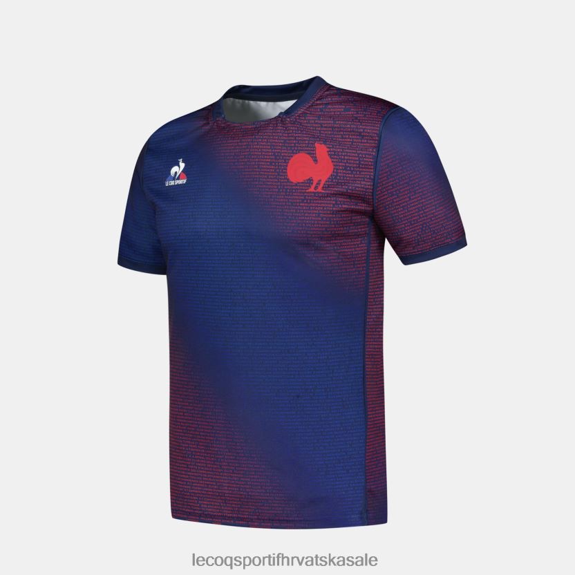 Le Coq Sportif prematch dres - xv de france plavi muškarci 840R4L173 odjeća