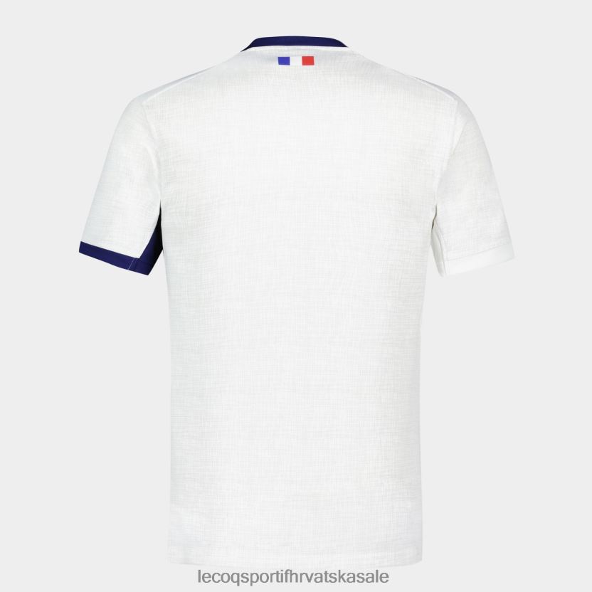 Le Coq Sportif replika dresa XV de France - Svjetsko prvenstvo u ragbiju 2023 bijeli muškarci 840R4L693 odjeća