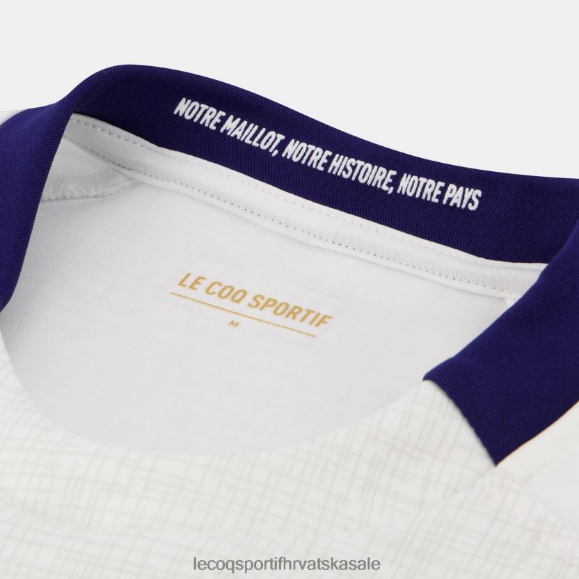 Le Coq Sportif replika dresa XV de France - Svjetsko prvenstvo u ragbiju 2023 bijeli muškarci 840R4L693 odjeća