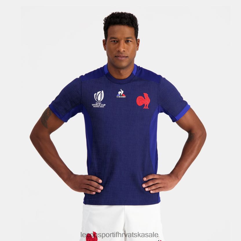 Le Coq Sportif replika dresa xv de france - Svjetsko prvenstvo u ragbiju 2023. plava muškarci 840R4L692 odjeća