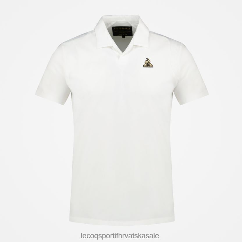 Le Coq Sportif coton polo bijela muškarci 840R4L128 odjeća