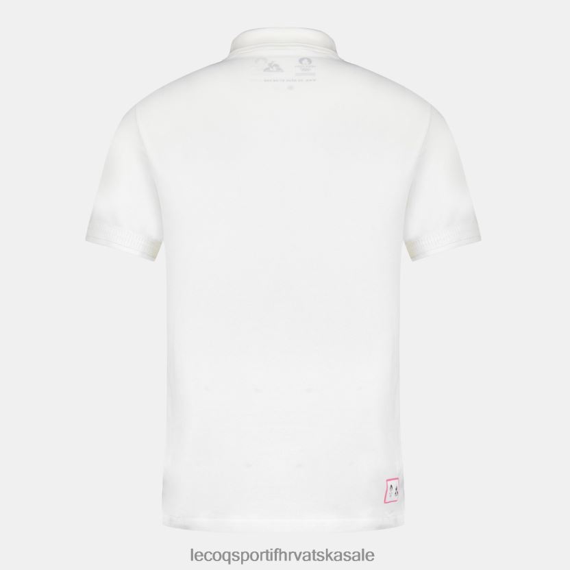 Le Coq Sportif polo bijela muškarci 840R4L130 odjeća