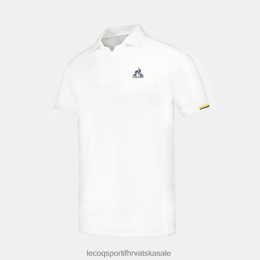 Le Coq Sportif polo bijela muškarci 840R4L134 odjeća