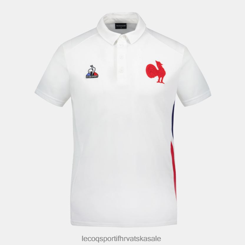 Le Coq Sportif polo bijela muškarci 840R4L137 odjeća