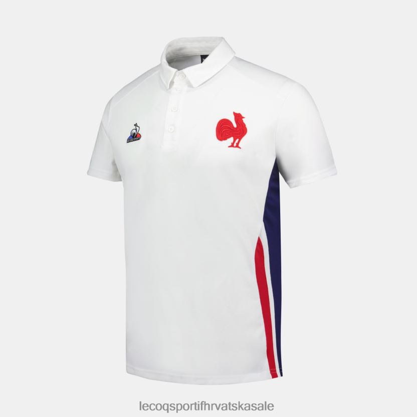 Le Coq Sportif polo bijela muškarci 840R4L137 odjeća