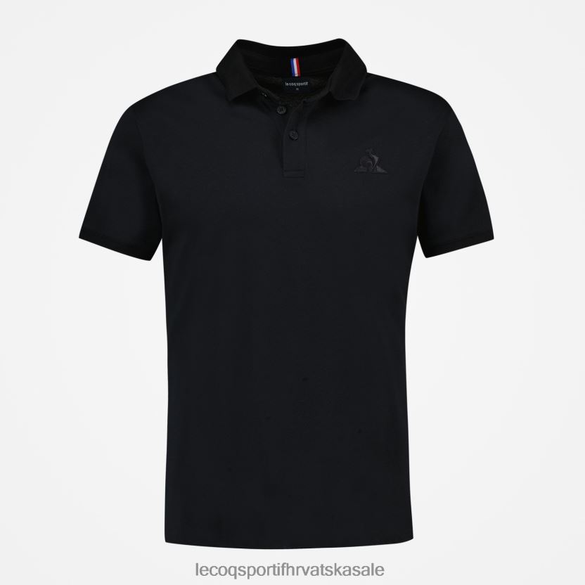 Le Coq Sportif polo crna muškarci 840R4L129 odjeća